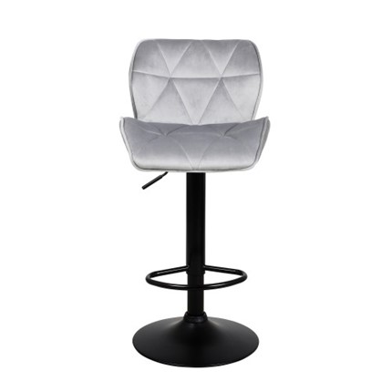 Барный стул Кристалл  WX-2583 белюр серый в Заводоуковске - изображение