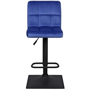 Барный стул Курт с мягкой спинкой WX-2320 велюр синий в Тюмени - предосмотр 7