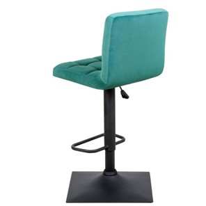 Барный стул Курт с мягкой спинкой WX-2320 велюр зеленый в Тюмени - предосмотр 4