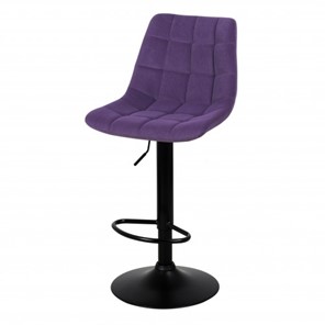 Барный стул ЛИОН WX-2821 велюр фиолетовый в Тюмени