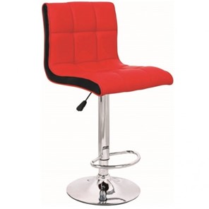 Барный стул Олимп WX-2318B экокожа красно-белый в Тюмени