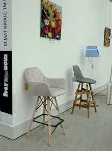 Барный стул SHT-ST29/S80 (оранжевый ral2003/темный орех/черный) в Тюмени - предосмотр 20