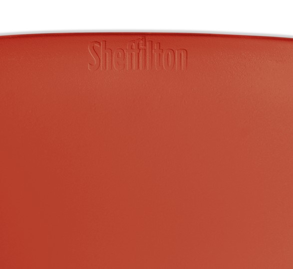 Барный стул SHT-ST31/S92 (красный/брашированный коричневый/черный муар) в Тюмени - изображение 5