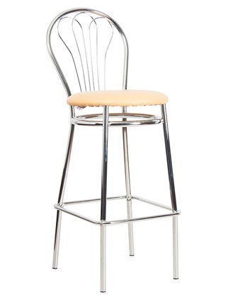 Барный кухонный стул Venus Hoker chrome, кожзам V в Заводоуковске - изображение