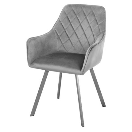 Стул-кресло Мадрид СРП-056 бриллиант Дрим серый в Заводоуковске - изображение