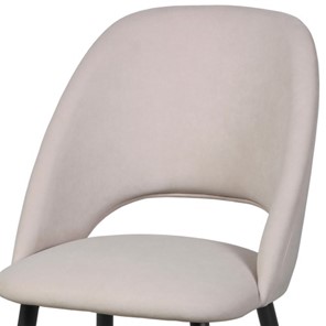 Мягкий стул Сиэтл СРП-044 эмаль комбо: Велютто+Джейми/черный/белый в Тюмени - предосмотр 2