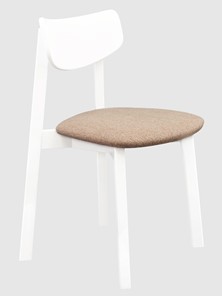 Обеденный стул Вега МС, Белый/Карамель в Ишиме