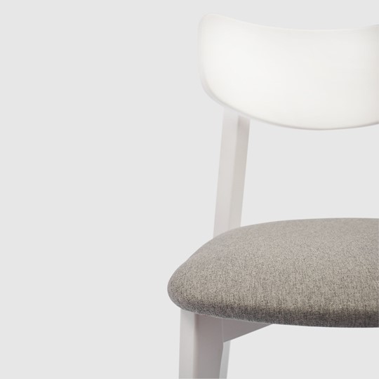 Обеденный стул Вега МС, Белый/Сильвер в Заводоуковске - изображение 7