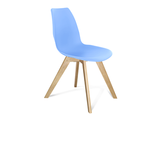 Кухонный стул SHT-ST29/S39 (голубой pan 278/прозрачный лак) в Тобольске