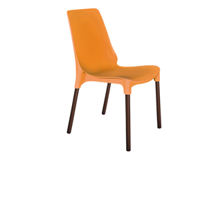 Обеденный стул SHT-ST75/S424 (оранжевый/коричневый муар) в Заводоуковске