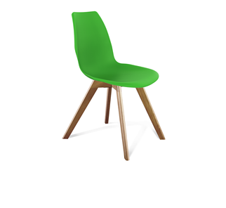 Обеденный стул SHT-ST29/S39 (зеленый ral 6018/светлый орех) в Заводоуковске - предосмотр