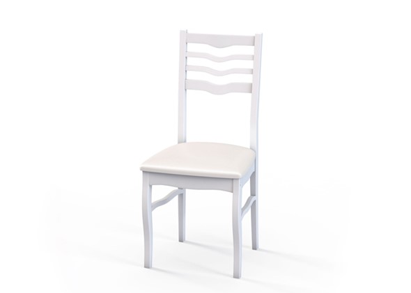 Кухонный стул М16 белая эмаль в Заводоуковске - изображение
