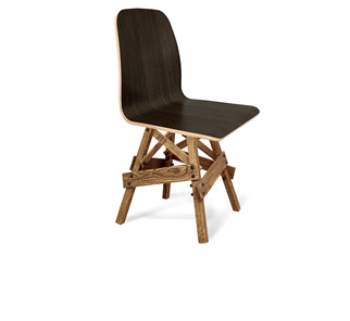 Обеденный стул SHT-ST10-1/S71 (венге/дуб брашированный коричневый) в Тюмени