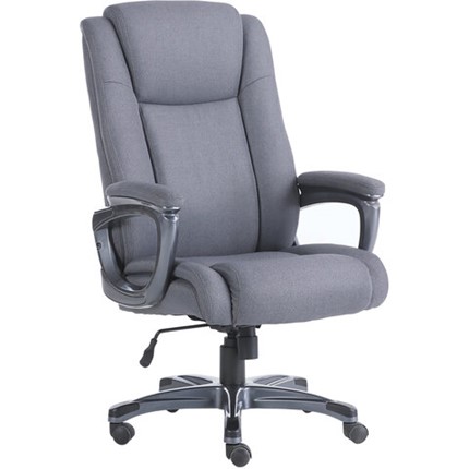Офисное кресло Brabix Premium Solid HD-005 (ткань, серое) 531823 в Заводоуковске - изображение