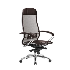 Офисное кресло Samurai S-1.04, темно-коричневый в Тюмени - предосмотр