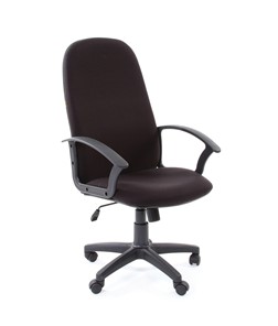 Кресло компьютерное CHAIRMAN 289, ткань, цвет черный в Тюмени