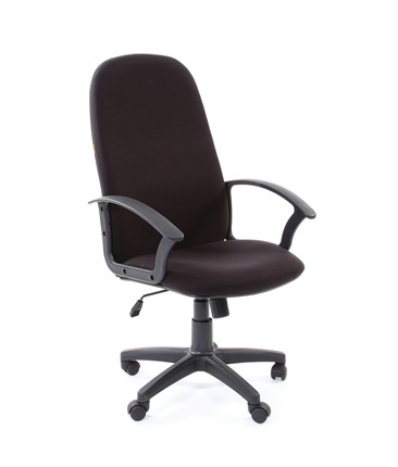 Кресло компьютерное CHAIRMAN 289, ткань, цвет черный в Тюмени - изображение