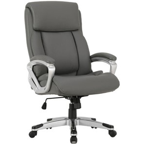 Компьютерное кресло Brabix Premium Level EX-527 (пружинный блок, рециклированная кожа, серое) 531937 в Тюмени