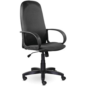 Офисное кресло Brabix Praktik EX-279 (ткань JP/кожзам, серое) 532018 в Тюмени - предосмотр
