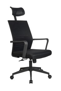Кресло офисное Riva Chair А818 (Черный) в Тюмени