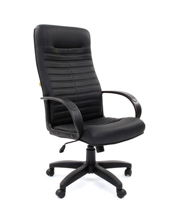 Компьютерное кресло CHAIRMAN 480 LT, экокожа, цвет черный в Заводоуковске - изображение