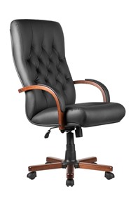 Кресло компьютерное RCH WOOD M 175 A (Черный) в Тюмени