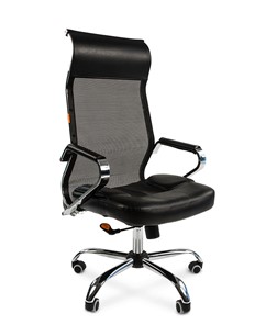 Кресло офисное CHAIRMAN 700 сетка, цвет черный в Тюмени - предосмотр