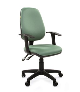Кресло CHAIRMAN 661 Ткань стандарт 15-158 зеленая в Тюмени - предосмотр