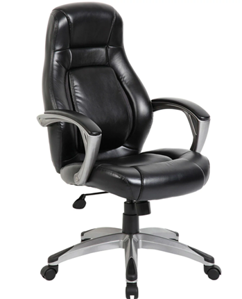 Кресло офисное Brabix Premium Turbo EX-569 (экокожа, спортивный дизайн, черное) в Заводоуковске - изображение