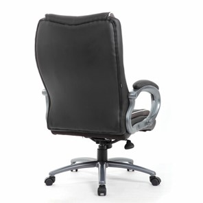 Кресло компьютерное Brabix Premium Strong HD-009 (экокожа черная, ткань серая) 531945 в Тюмени - предосмотр 2