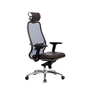 Офисное кресло Samurai SL-3.04, темно-коричневый в Заводоуковске - предосмотр 2