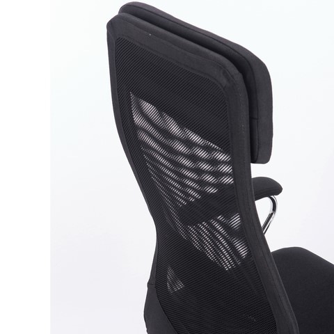 Компьютерное кресло Brabix Flight EX-540 (хром, ткань, сетка, черное) в Тюмени - изображение 7