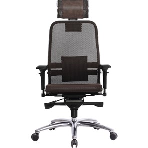 Офисное кресло Samurai S-3.04, темно-коричневый в Тюмени - предосмотр 1