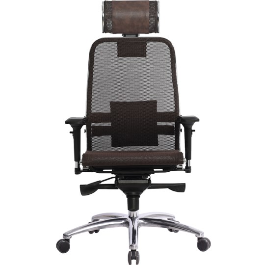 Офисное кресло Samurai S-3.04, темно-коричневый в Заводоуковске - изображение 1