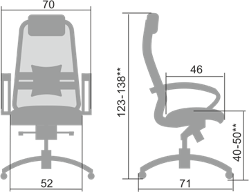 Компьютерное кресло Samurai S-1.04, бежевый в Заводоуковске - предосмотр 1