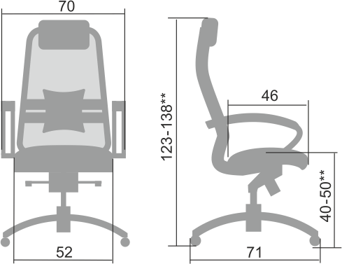 Компьютерное кресло Samurai S-1.04, бежевый в Заводоуковске - изображение 1