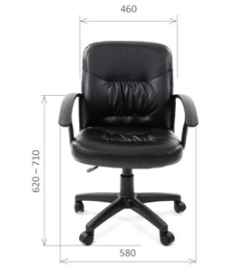 Кресло офисное CHAIRMAN 651 ЭКО коричневое в Тюмени - предосмотр 1