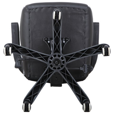 Кресло Brabix Techno Pro GM-003 (экокожа, черное/серое, вставки серые) в Заводоуковске - изображение 6