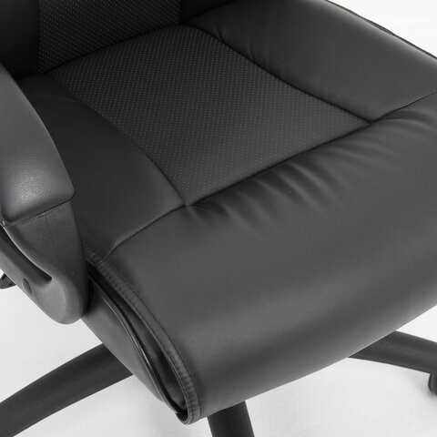 Кресло офисное Brabix Premium Work EX-513 (экокожа, черное) в Заводоуковске - изображение 8