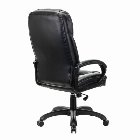 Офисное кресло Brabix Premium Nord EX-590 (черный пластик, экокожа, черное) 532097 в Тюмени - изображение 3