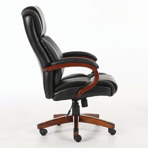 Кресло Brabix Premium Magnum EX-701 (дерево, рециклированная кожа, черное) 531827 в Заводоуковске - предосмотр 1