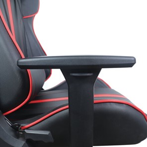 Кресло компьютерное Brabix GT Carbon GM-120 (две подушки, экокожа, черное/красное) 531931 в Заводоуковске - предосмотр 11