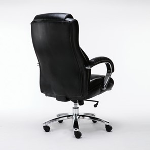 Кресло Brabix Premium Status HD-003 (рециклированная кожа, хром, черное) 531821 в Заводоуковске - предосмотр 2