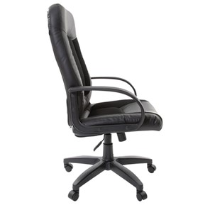 Офисное кресло Brabix Strike EX-525 (экокожа черная, ткань черная, TW) в Заводоуковске - предосмотр 1