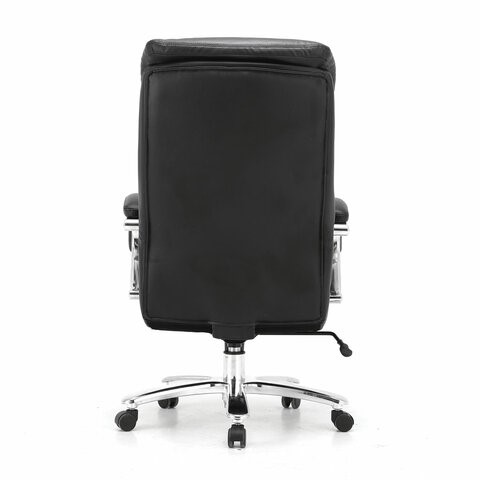 Офисное кресло Brabix Premium Pride HD-100 (натуральная кожа, черное) в Тюмени - изображение 3