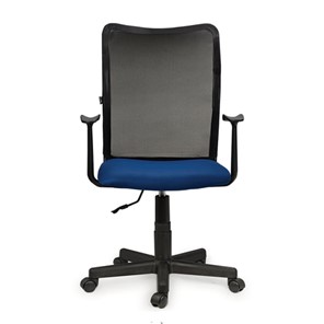 Офисное кресло Brabix Spring MG-307 (с подлокотниками, комбинированное синее/черное TW) в Заводоуковске - предосмотр 2