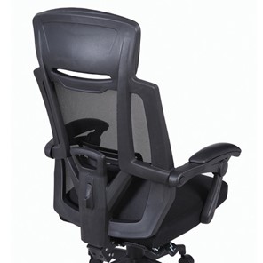 Офисное кресло Brabix Nexus ER-401 (с подлокотниками, черное) 531835 в Тюмени - предосмотр 4
