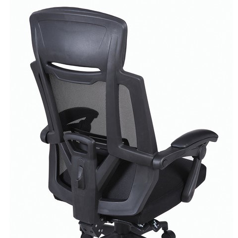 Офисное кресло Brabix Nexus ER-401 (с подлокотниками, черное) 531835 в Тюмени - изображение 4