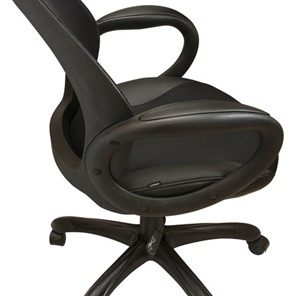 Кресло офисное Brabix Premium Genesis EX-517 (пластик черный, ткань/экокожа/сетка черная) в Тюмени - предосмотр 6