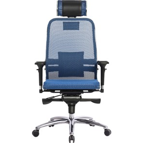 Кресло компьютерное Samurai S-3.04, синий в Тюмени - предосмотр 1